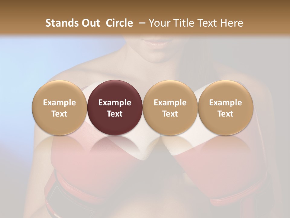 Sport Athletic Female PowerPoint Template