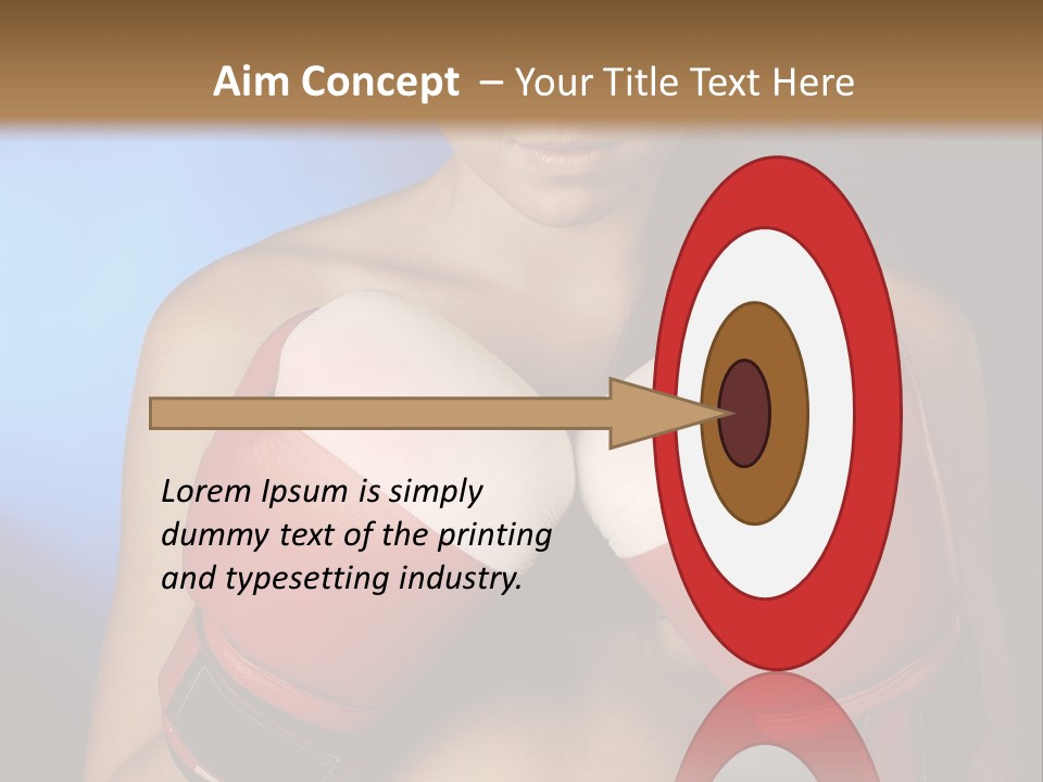 Sport Athletic Female PowerPoint Template