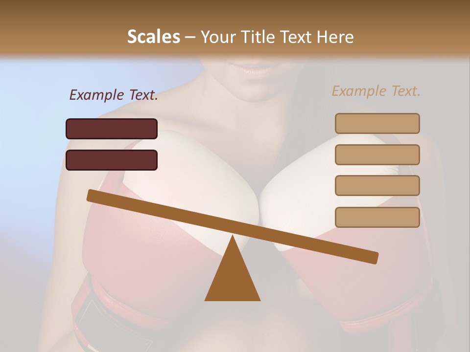 Sport Athletic Female PowerPoint Template