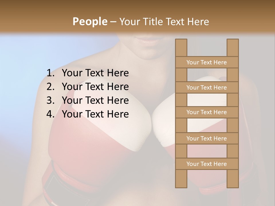 Sport Athletic Female PowerPoint Template