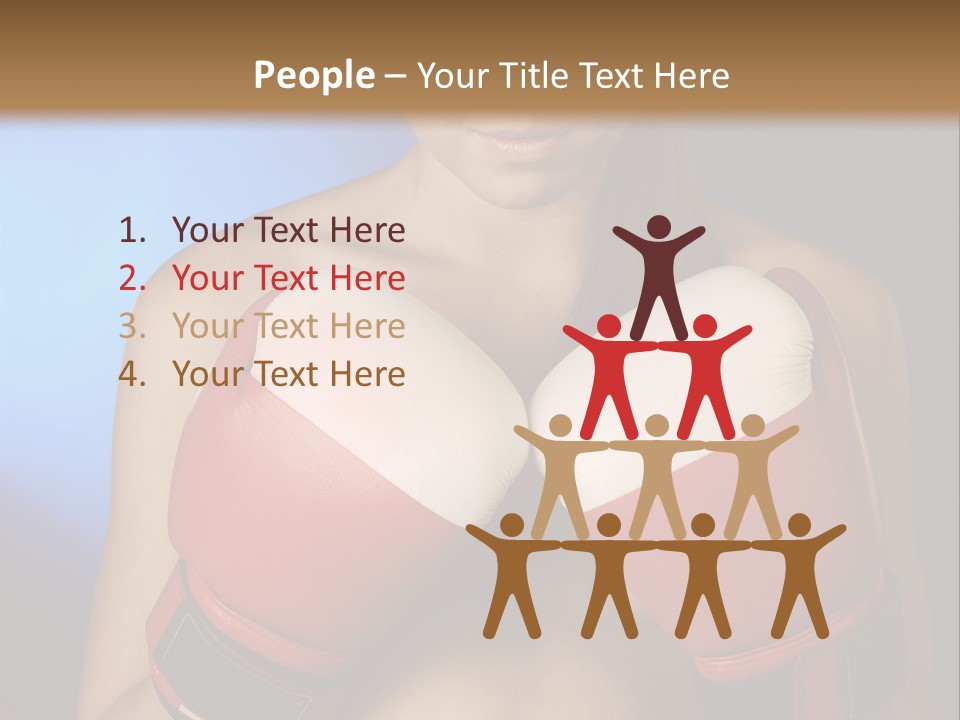 Sport Athletic Female PowerPoint Template