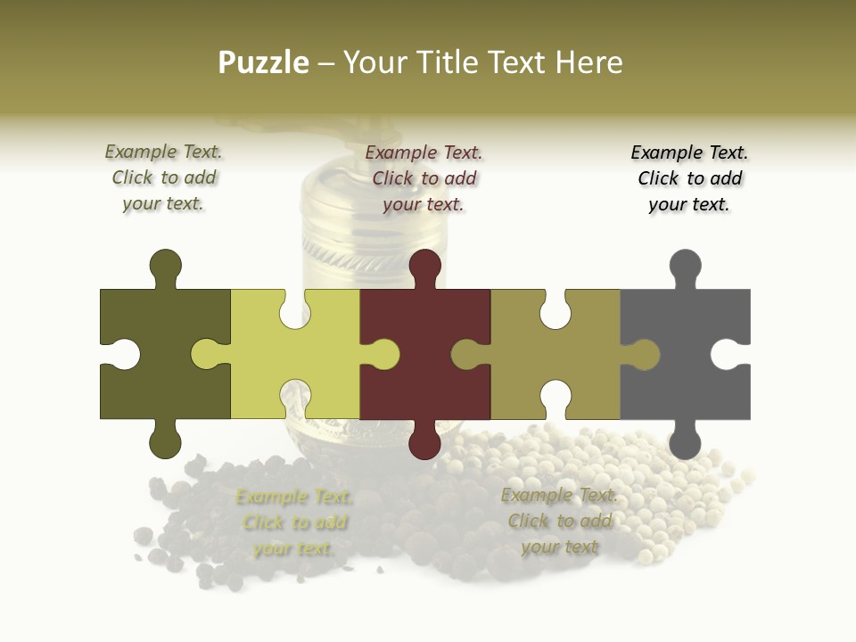 Corn Fragrant Eating PowerPoint Template