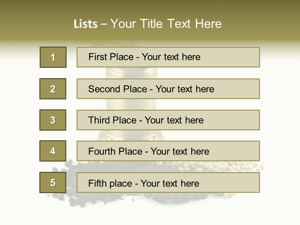 Corn Fragrant Eating PowerPoint Template