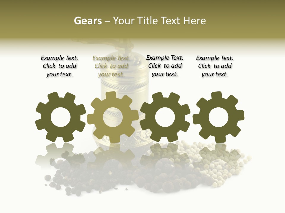 Corn Fragrant Eating PowerPoint Template