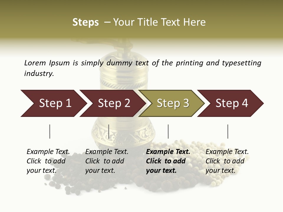 Corn Fragrant Eating PowerPoint Template