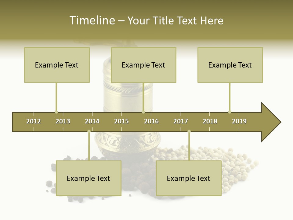 Corn Fragrant Eating PowerPoint Template