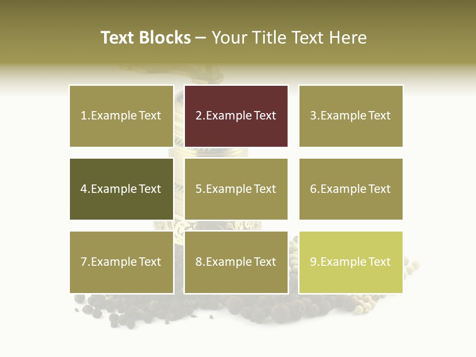 Corn Fragrant Eating PowerPoint Template