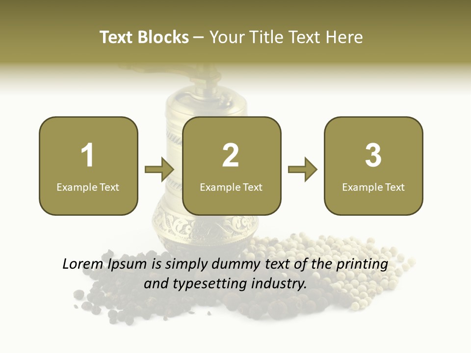 Corn Fragrant Eating PowerPoint Template