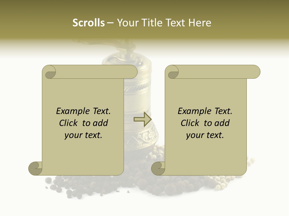 Corn Fragrant Eating PowerPoint Template