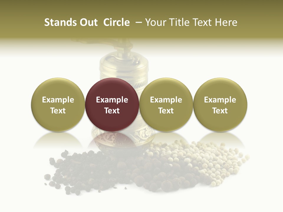 Corn Fragrant Eating PowerPoint Template