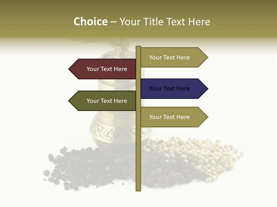 Corn Fragrant Eating PowerPoint Template