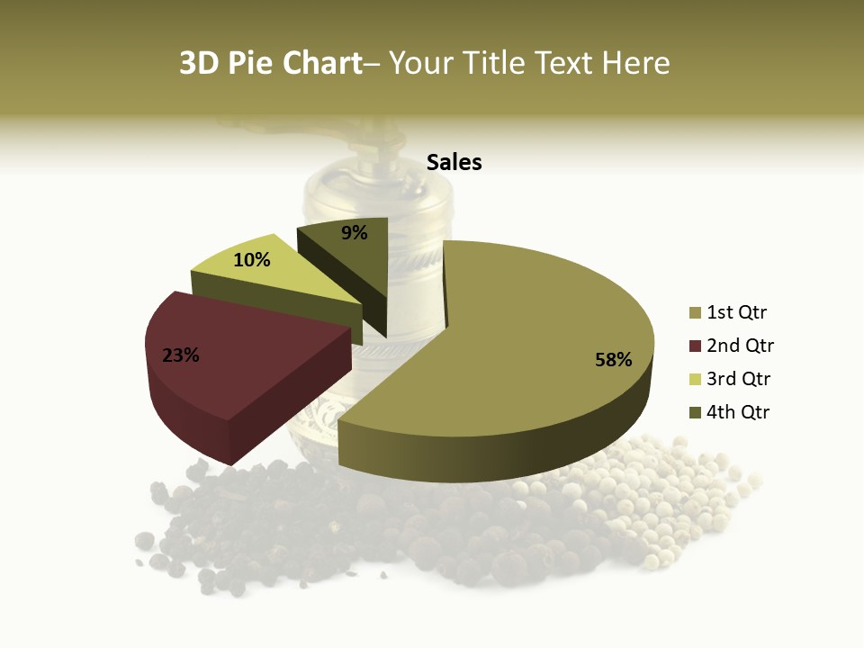 Corn Fragrant Eating PowerPoint Template