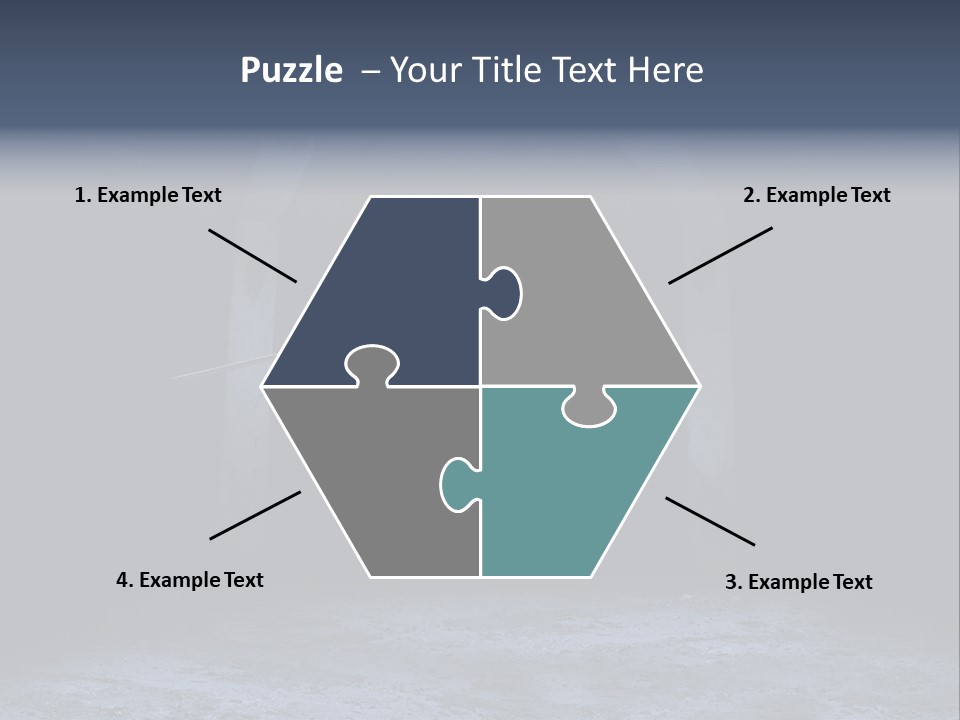 Jump Eye Male PowerPoint Template