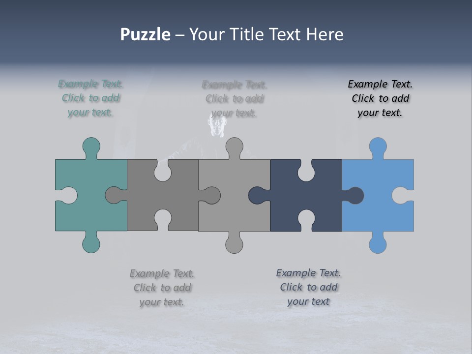 Jump Eye Male PowerPoint Template