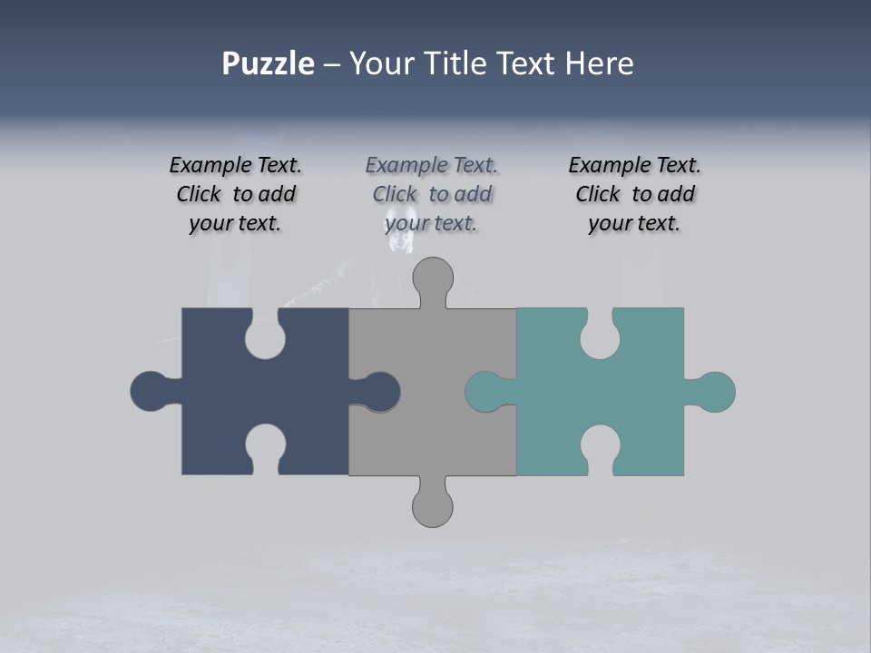 Jump Eye Male PowerPoint Template