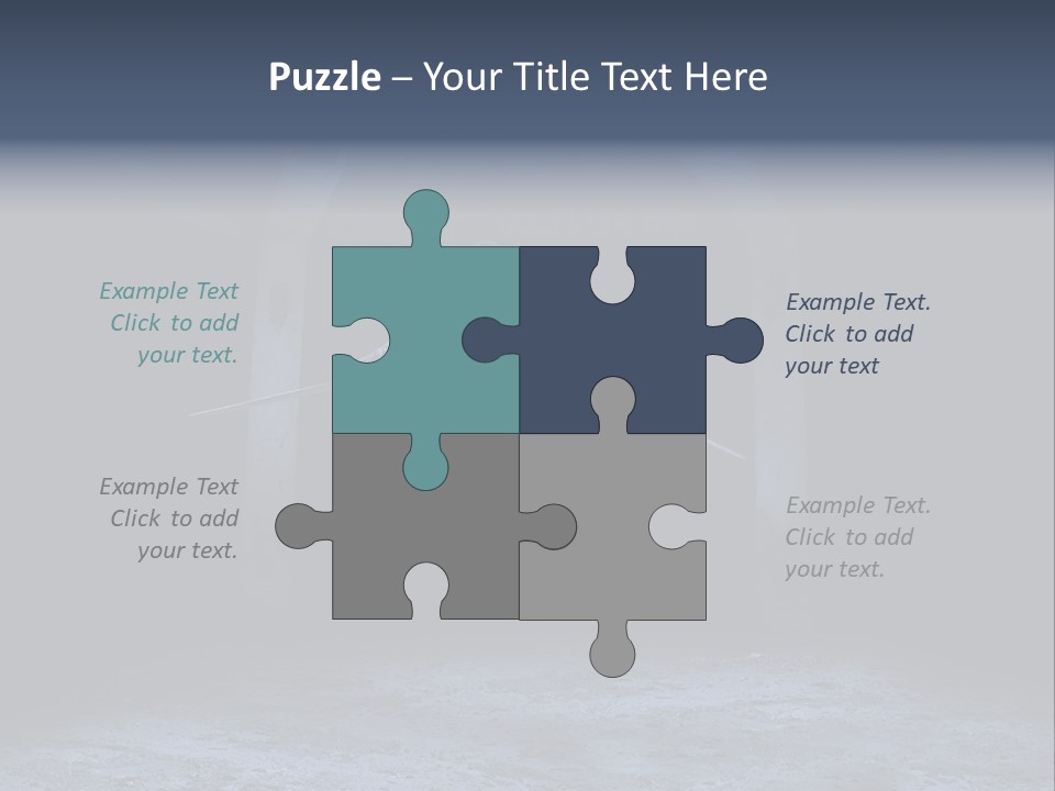 Jump Eye Male PowerPoint Template