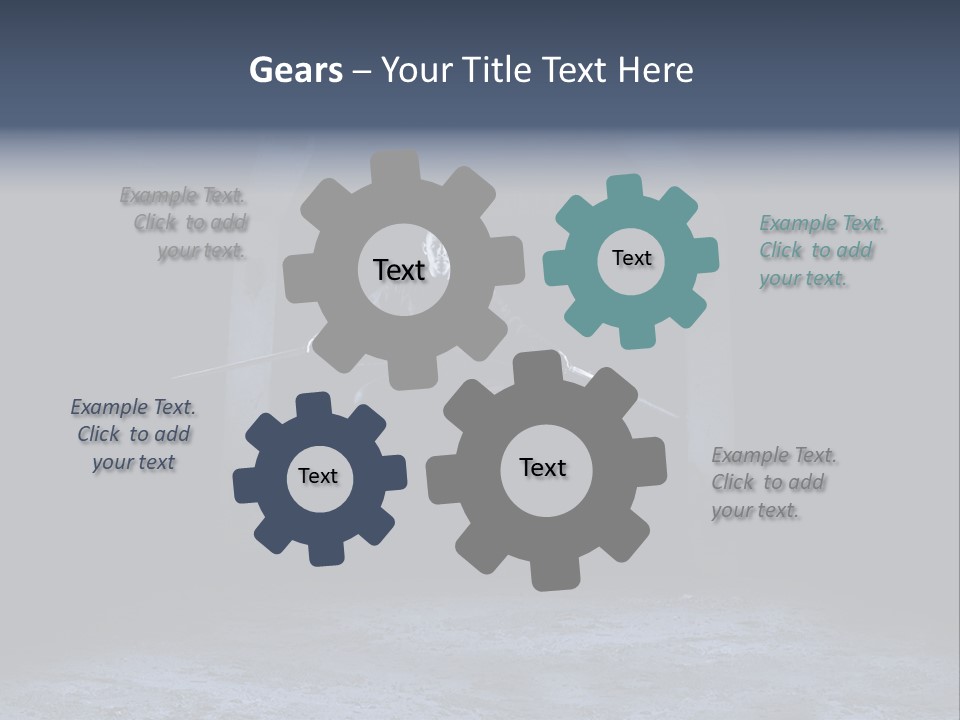 Jump Eye Male PowerPoint Template