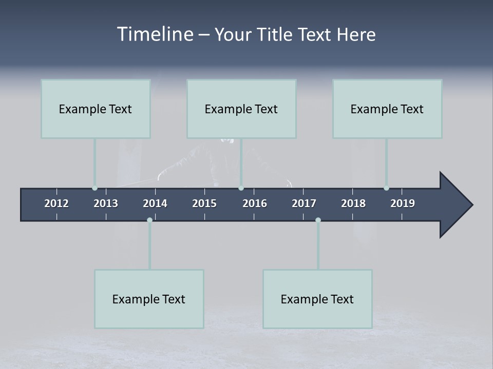 Jump Eye Male PowerPoint Template