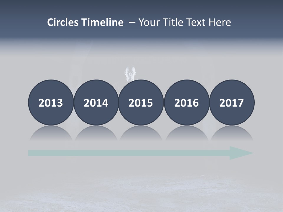 Jump Eye Male PowerPoint Template