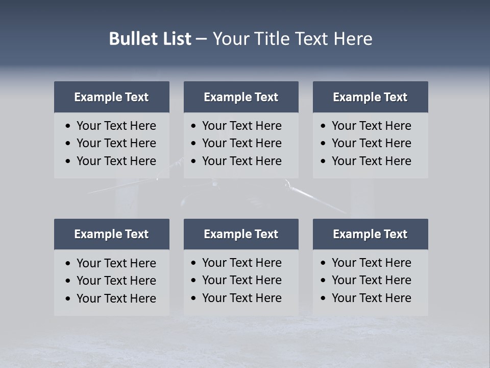 Jump Eye Male PowerPoint Template