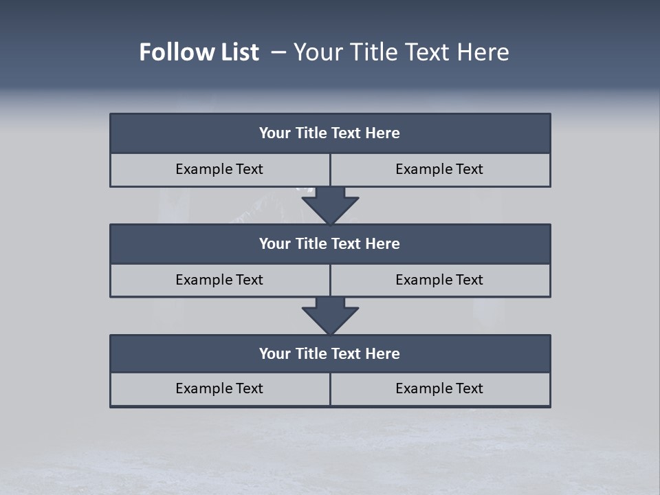 Jump Eye Male PowerPoint Template
