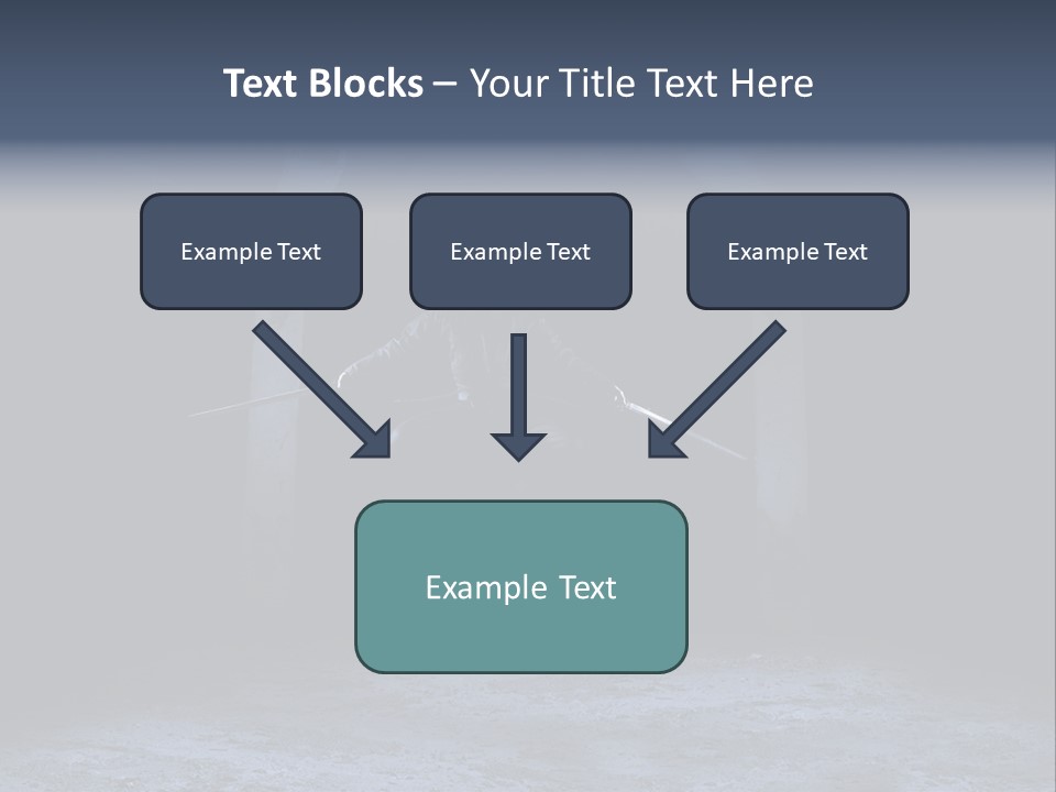 Jump Eye Male PowerPoint Template