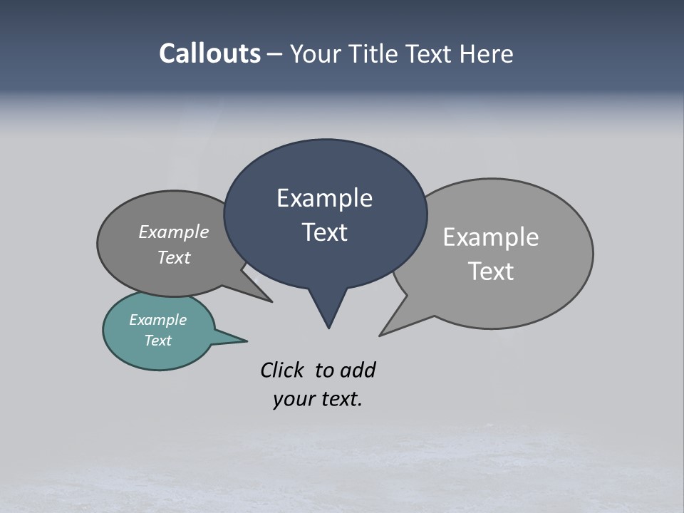 Jump Eye Male PowerPoint Template