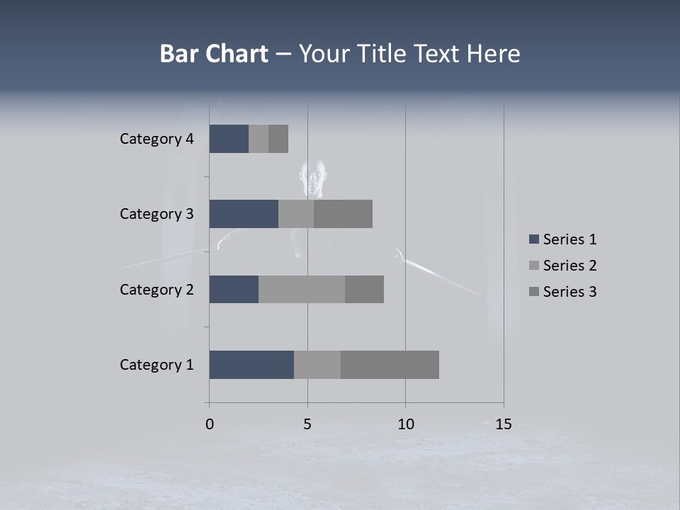 Jump Eye Male PowerPoint Template