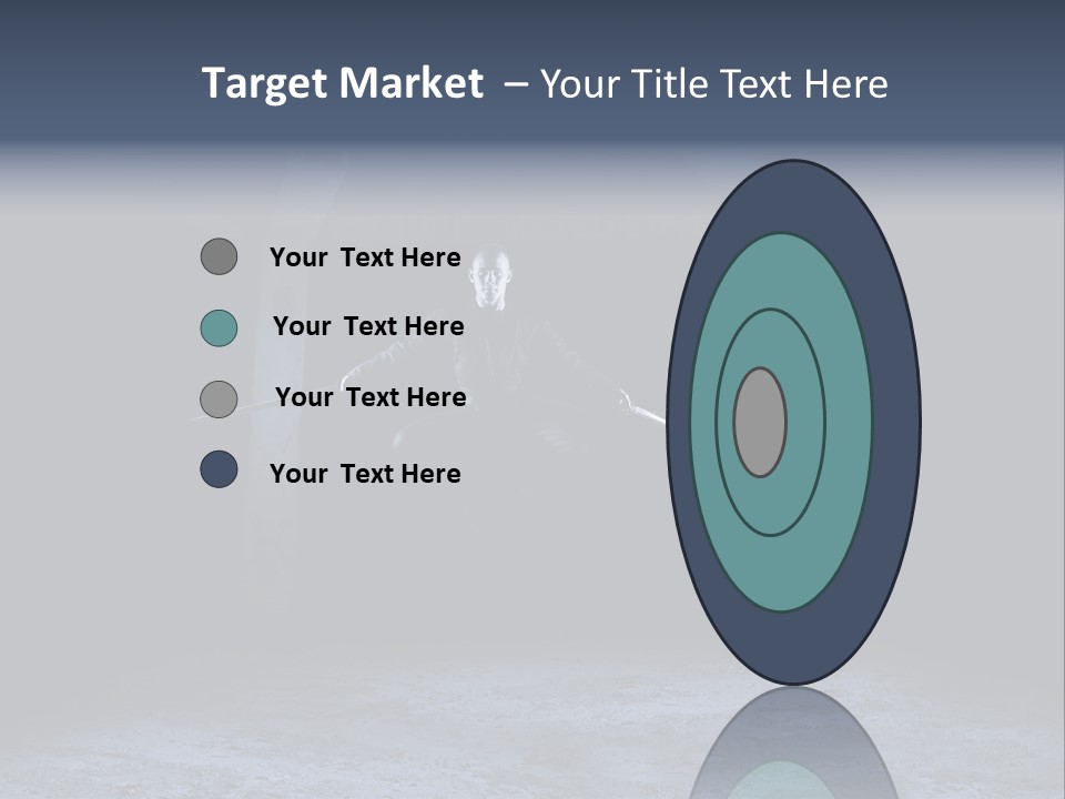 Jump Eye Male PowerPoint Template