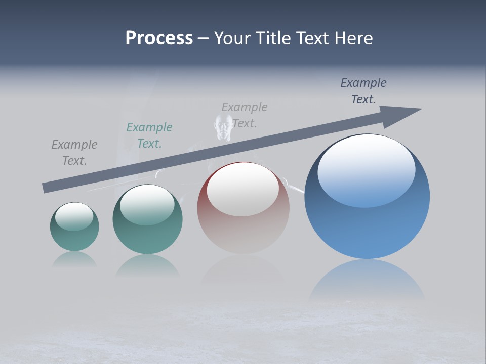 Jump Eye Male PowerPoint Template