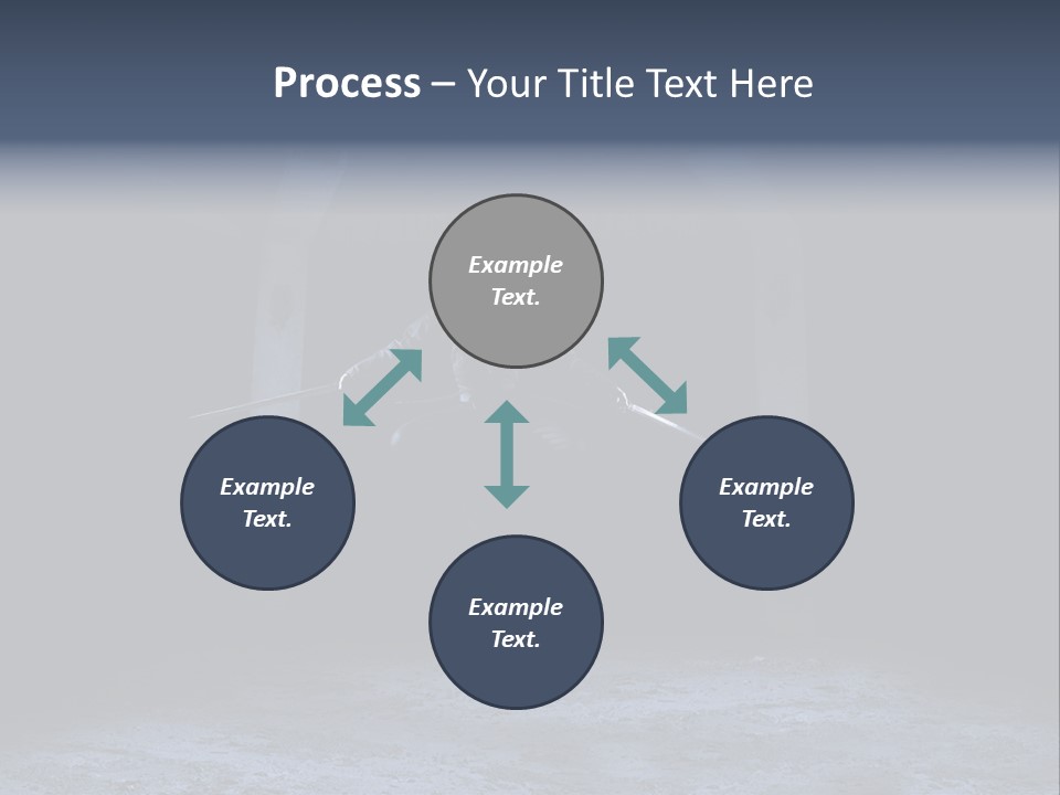 Jump Eye Male PowerPoint Template