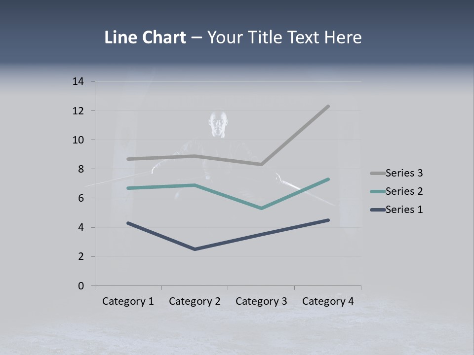 Jump Eye Male PowerPoint Template