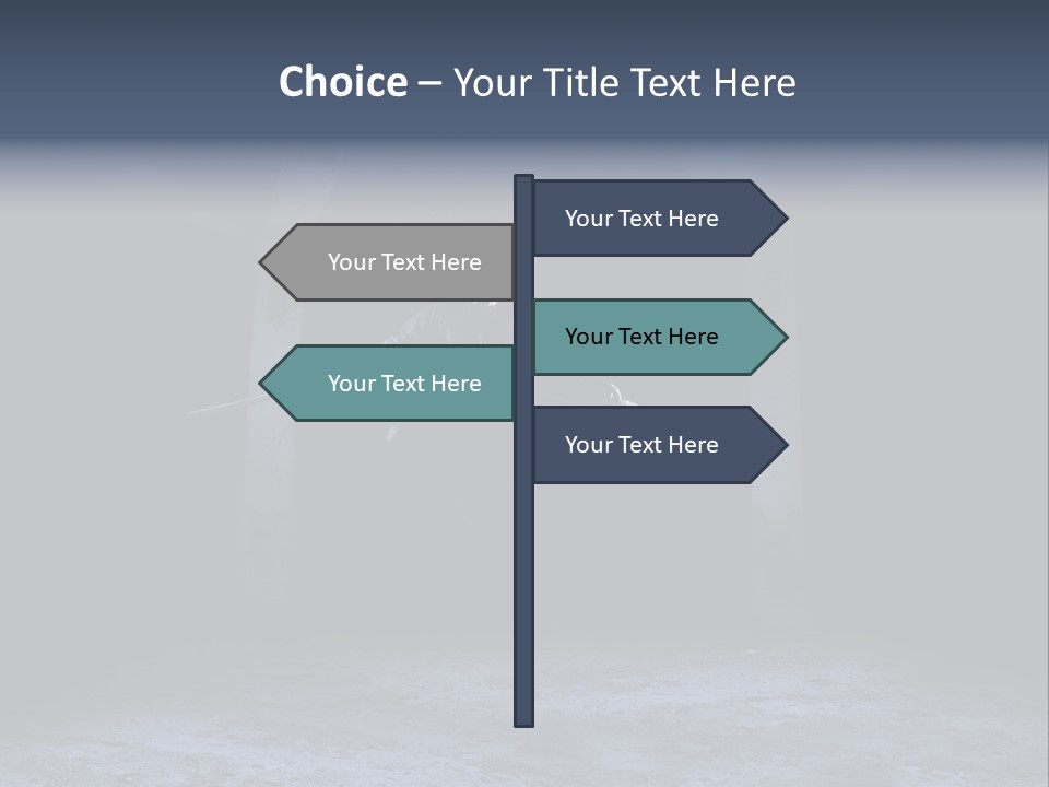 Jump Eye Male PowerPoint Template