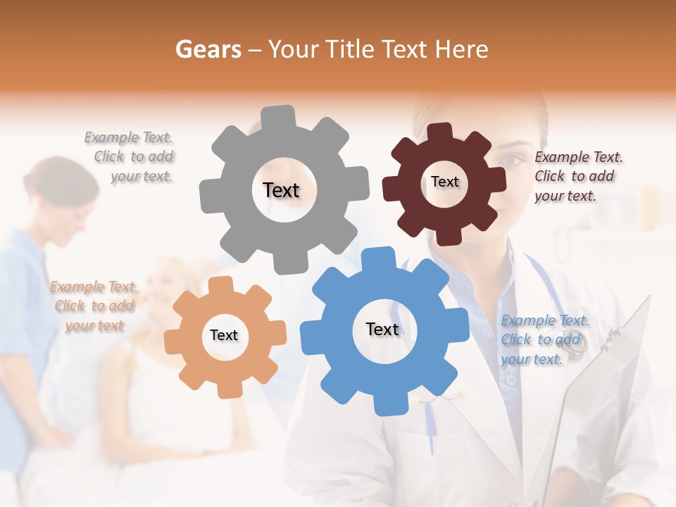 Oxygen Accident Medications PowerPoint Template