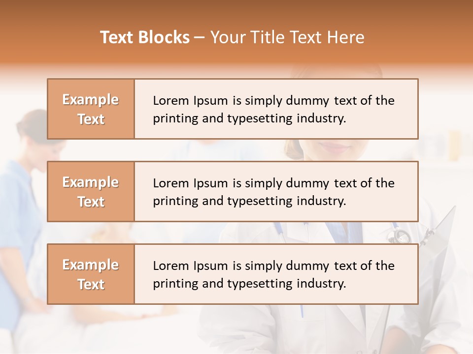 Oxygen Accident Medications PowerPoint Template