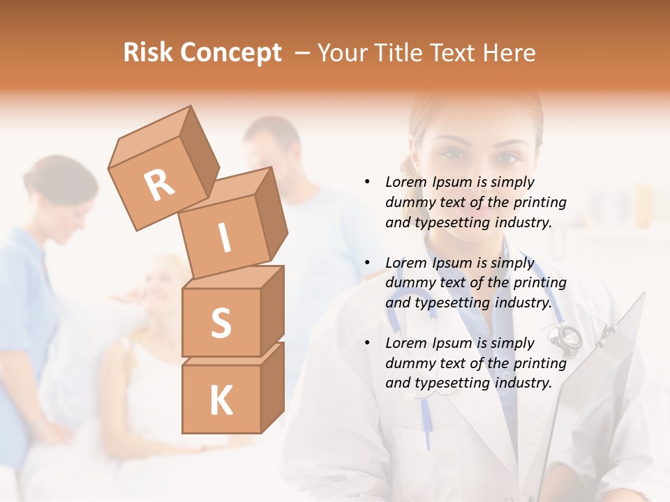 Oxygen Accident Medications PowerPoint Template