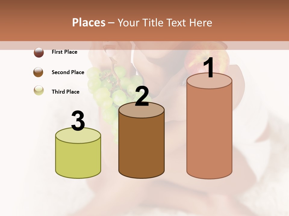 Girl Lips Female PowerPoint Template