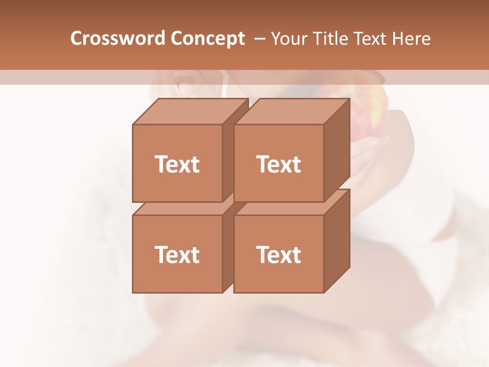 Girl Lips Female PowerPoint Template