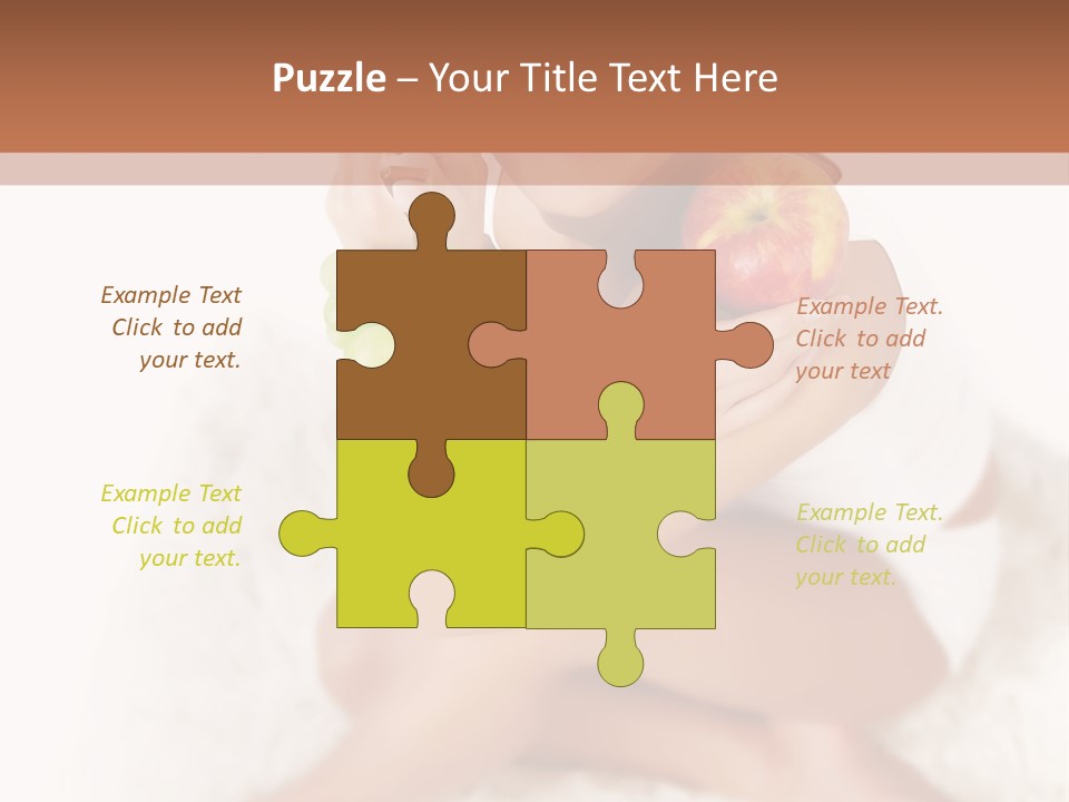 Girl Lips Female PowerPoint Template