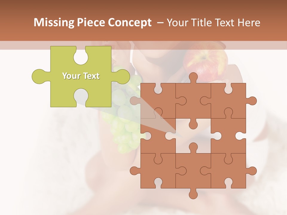 Girl Lips Female PowerPoint Template