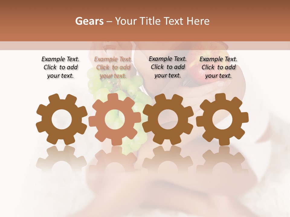 Girl Lips Female PowerPoint Template