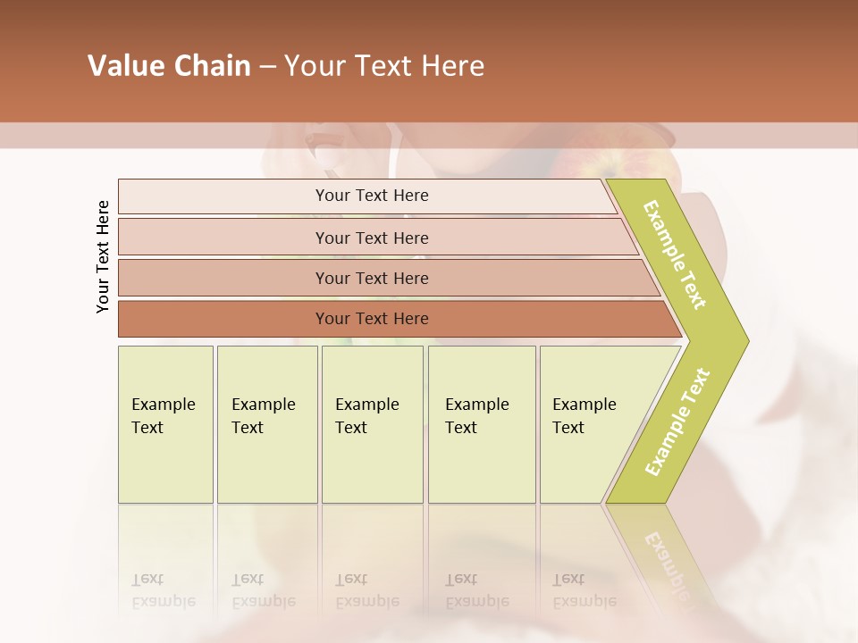 Girl Lips Female PowerPoint Template