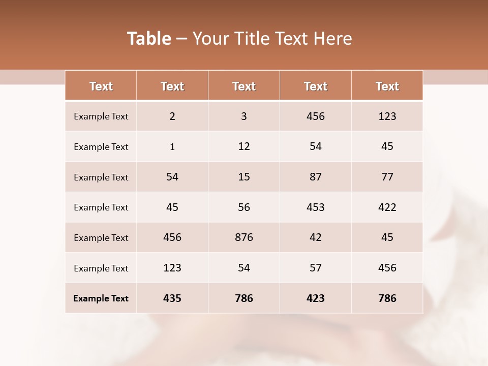 Girl Lips Female PowerPoint Template