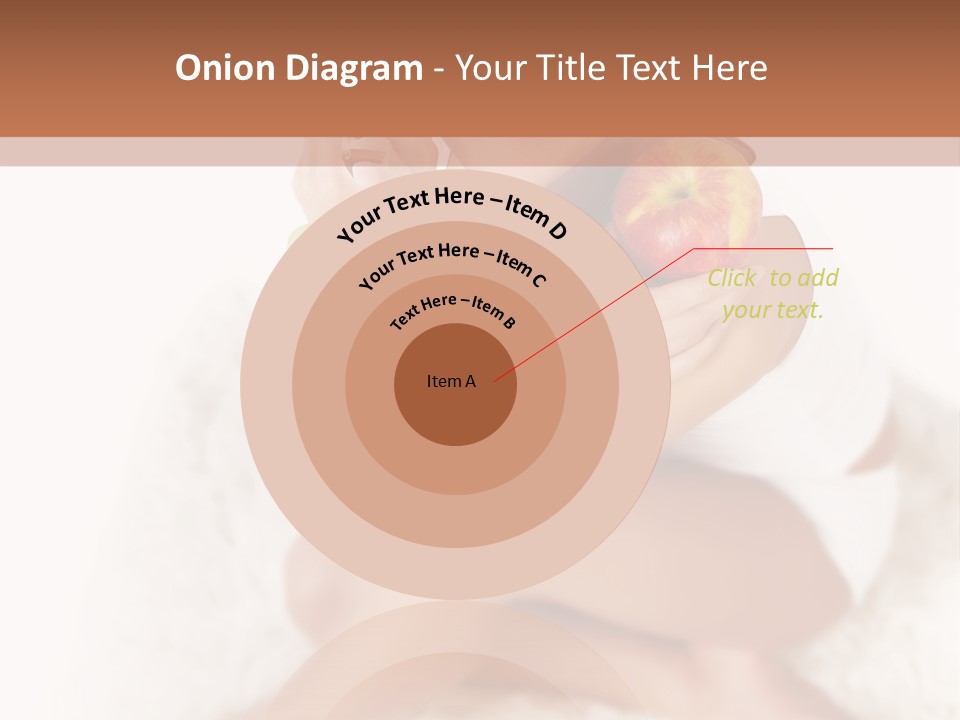 Girl Lips Female PowerPoint Template