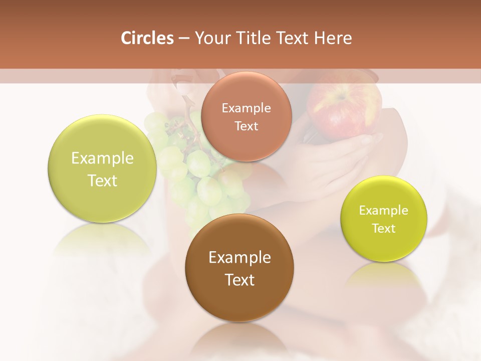 Girl Lips Female PowerPoint Template