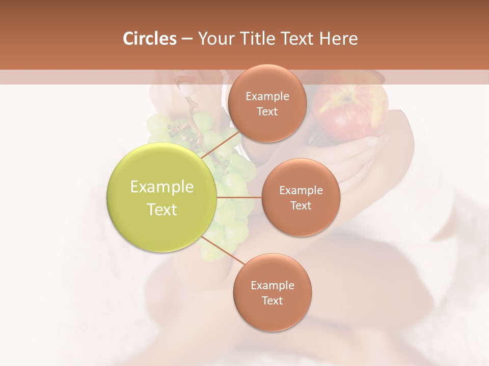 Girl Lips Female PowerPoint Template