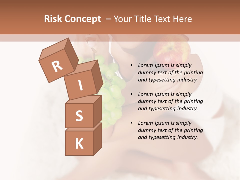 Girl Lips Female PowerPoint Template