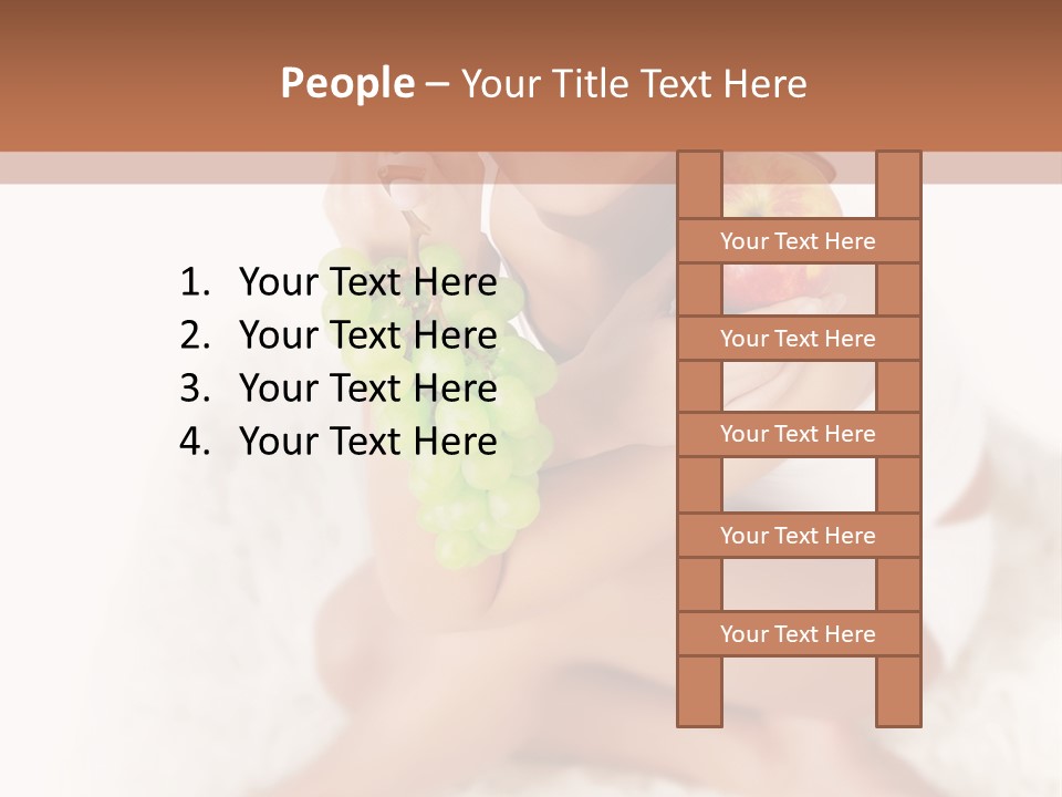 Girl Lips Female PowerPoint Template