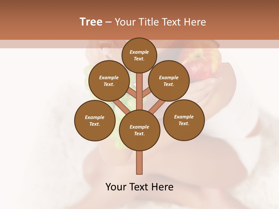 Girl Lips Female PowerPoint Template