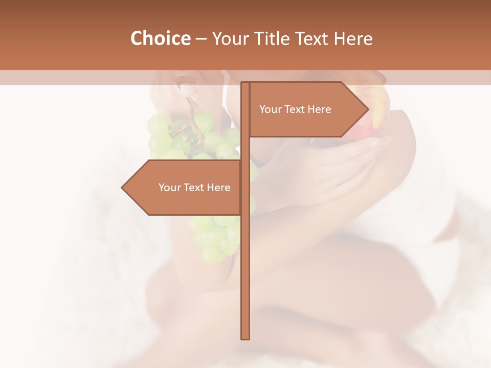 Girl Lips Female PowerPoint Template